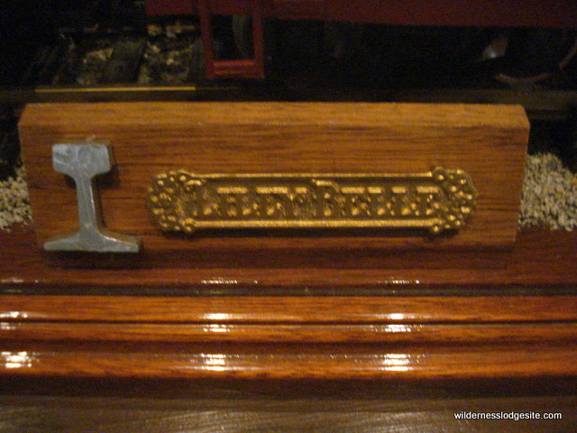 Lilly Belle Train Sign